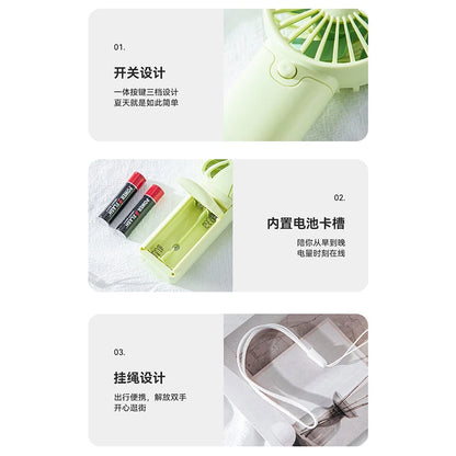 Mini Fan – Portable USB Handheld Air Cooler