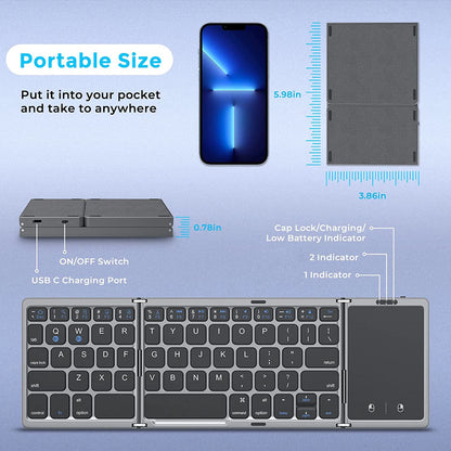 Seenda Foldable Bluetooth Keyboard
