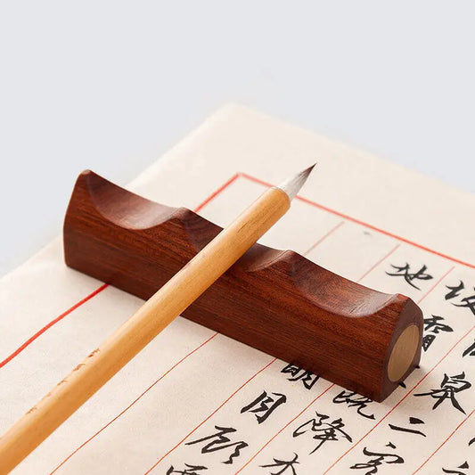 Wooden Calligraphy Pen Holder