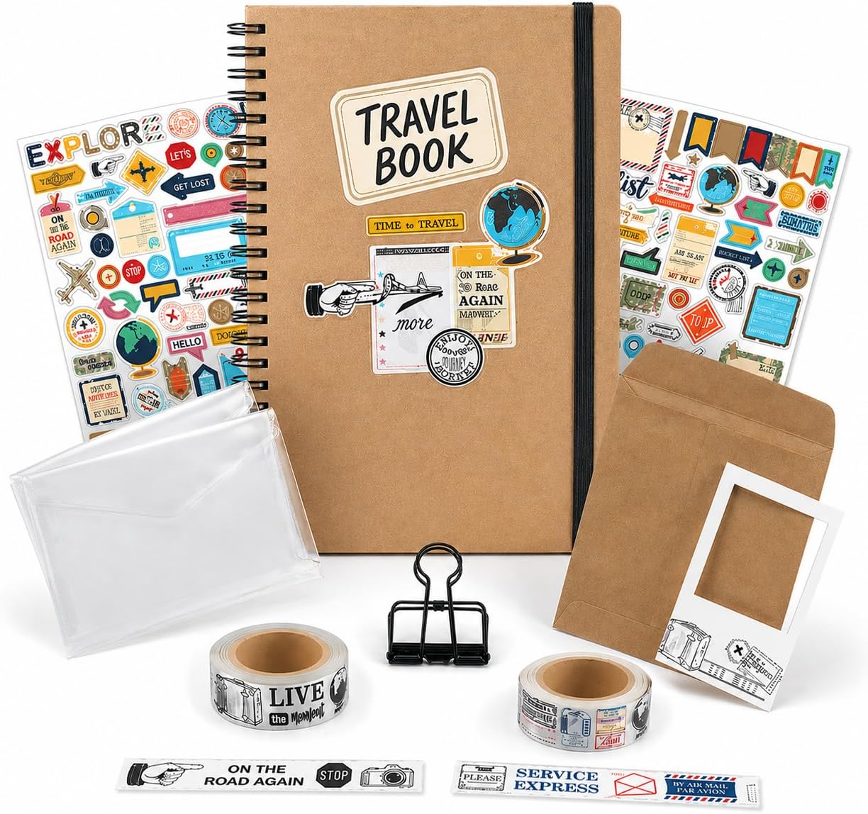 Kit carnet de voyage — Scrapbooking
