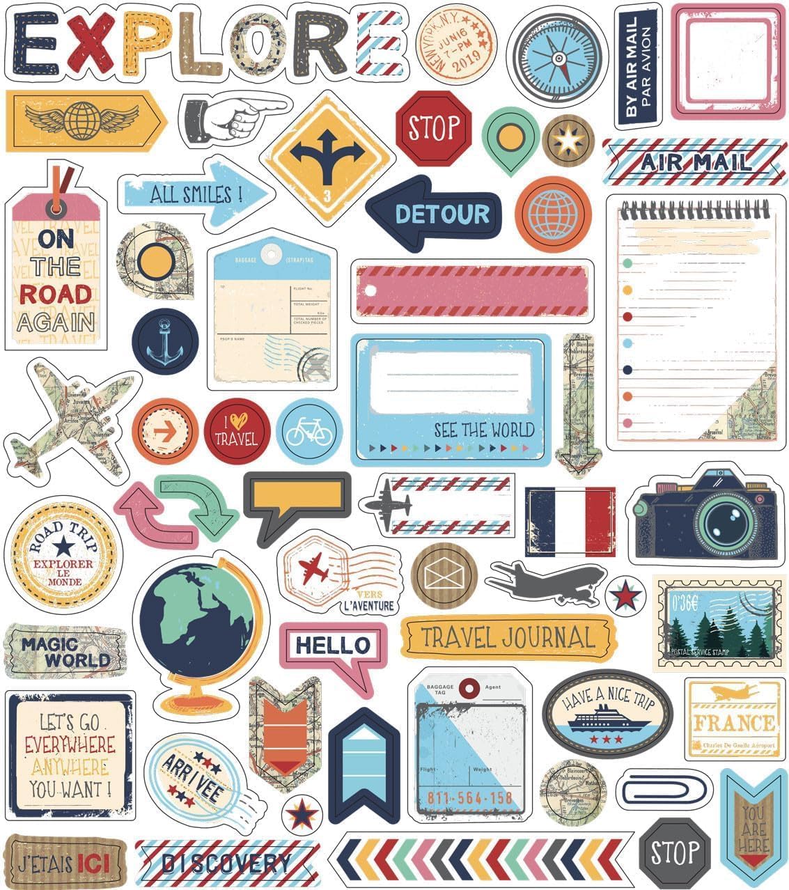 Kit carnet de voyage — Scrapbooking