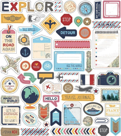Kit carnet de voyage — Scrapbooking