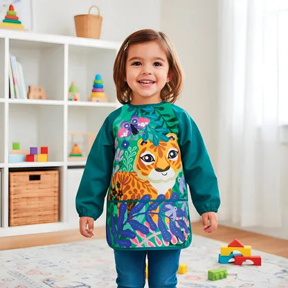 Mon Tablier d'Artiste Enfant Tigre — Activités Manuelles & Peinture (3-6 ans)